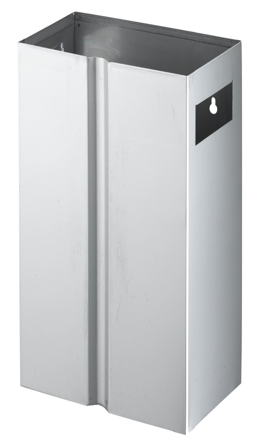 Wall Mount 32L S'Steel Waste Bin Heavy Duty