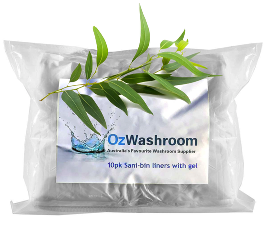 Eucalyptus Scented liners (BBE10) Biodegradable for Sanitary bins, Pack of 10