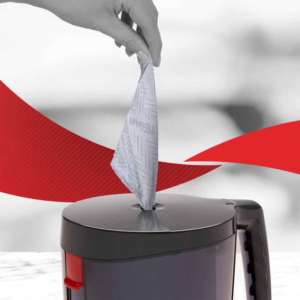 WYPALL® L10 Centrefeed Reinforced Blue Wipers