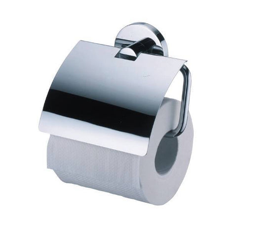 TOILET ROLL HOLDER WITH LID