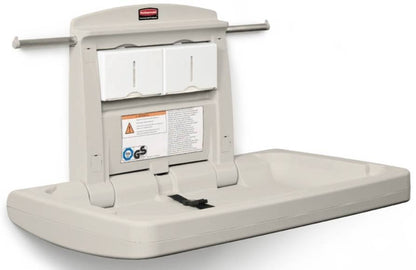 Rubbermaid Horizontal Platinum Baby Change Station 7818-88