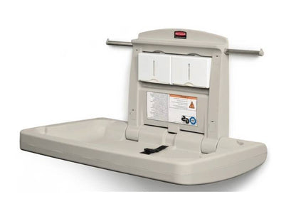 Rubbermaid Horizontal Platinum Baby Change Station 7818-88