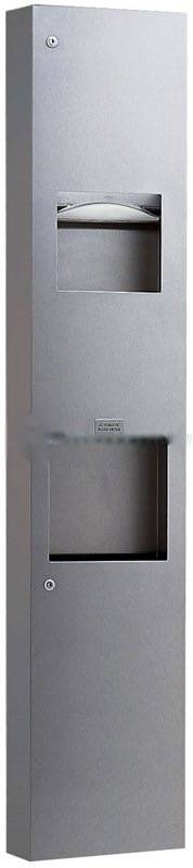 B8159699 Bobrick Surface Mounted 3 in 1 Towel Waste and Dryer