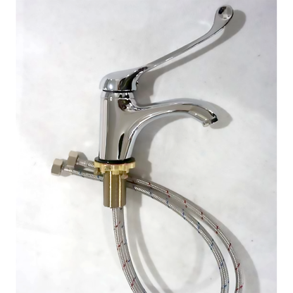 Ozwashroom Disable Long Arm Bathroom Mixer 81H58-CHR-L Watermark Approved by Ozwashroom