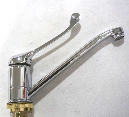 82H41-CHR-L Ozwashroom Disable Long Arm Bathroom Mixer Water Tap Watermark Approved