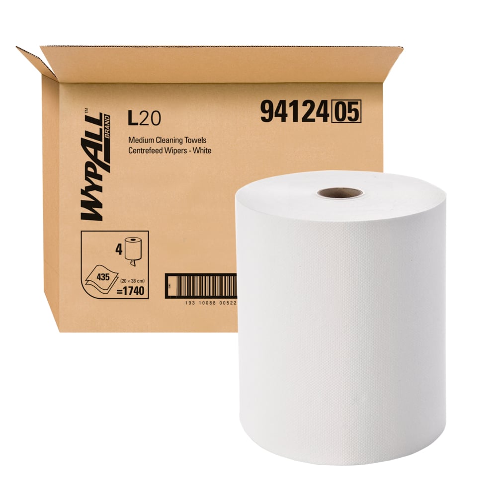 WYPALL® L20 Heavy Duty Centrefeed Wiper Roll