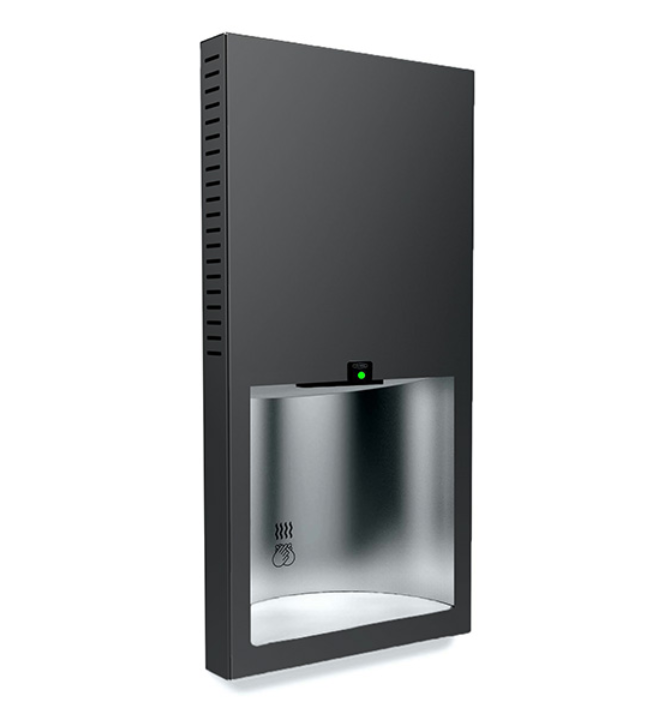 Bobrick TrimLine Recessed Hand Dryer | Matte Black