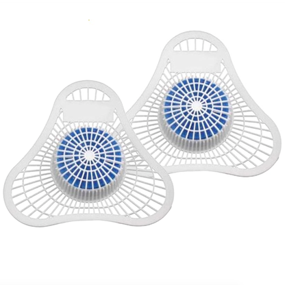 Waterless Ocean Blue Urinal Block Eliminates Odours 2 per pack