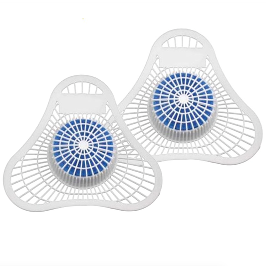 Waterless Ocean Blue Urinal Block Eliminates Odours 2 per pack