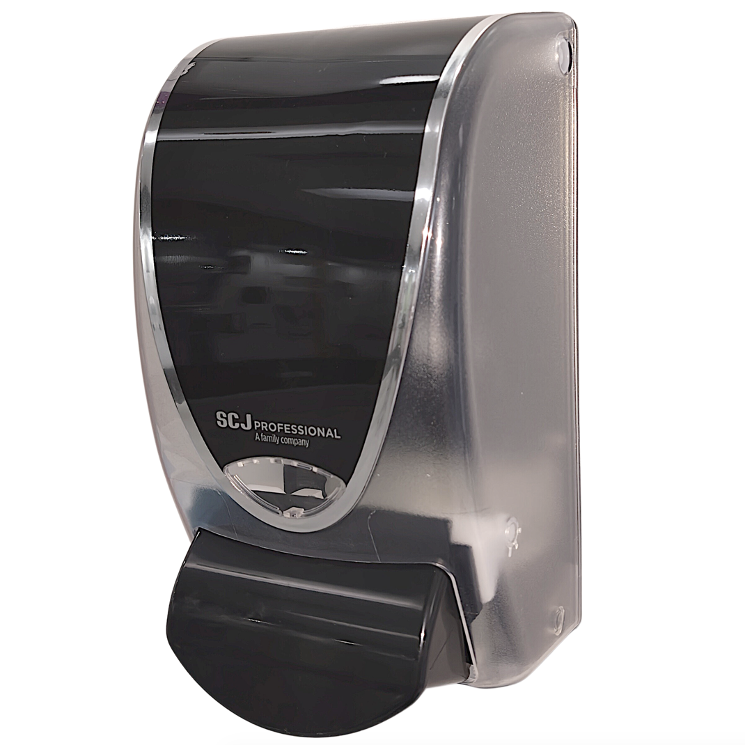 Deb Transparent Black Manual Dispenser