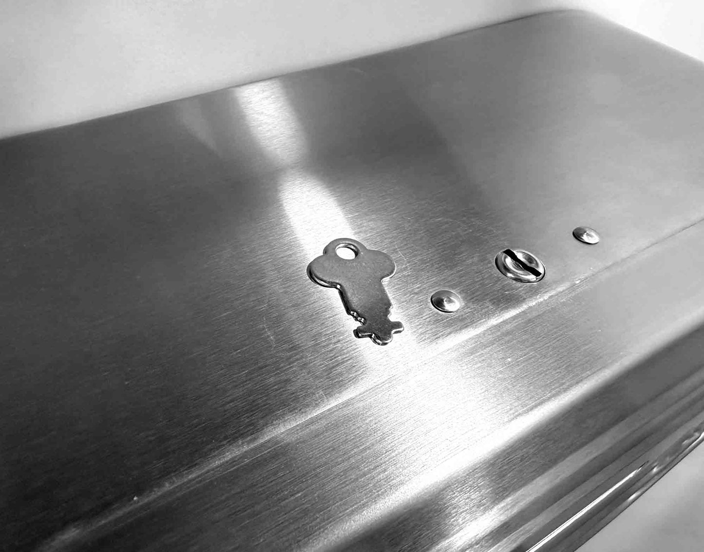 S'Steel Twin Jumbo Toilet Roll Dispenser