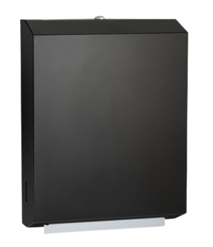 JD Macdonald Matte Black Paper Towel Dispenser 10-0210-41