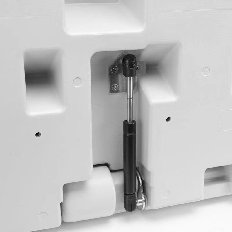 Kanga Kare Baby Change Station Grey with Braille