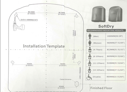 Vortex Hand Dryer – Stainless Steel Vandalism-Resistant |