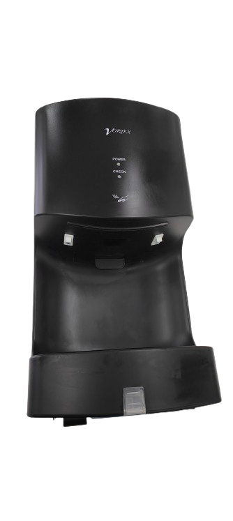 Vortex Black Mini Jet Hand Dryer with Filter & Water Tray ozwashroom