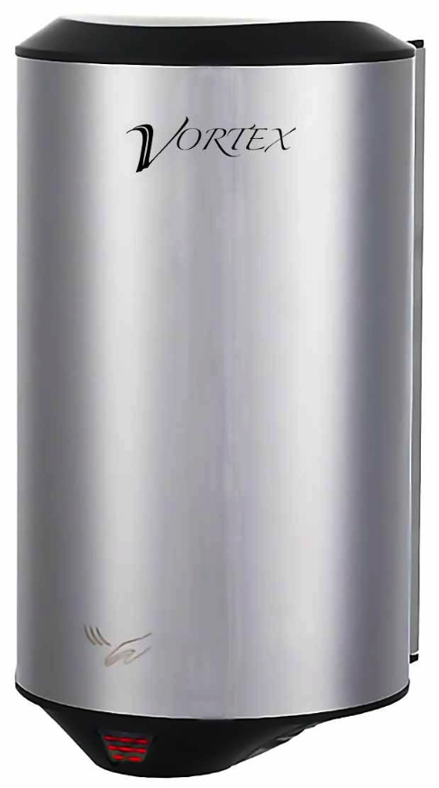 Vortex Smart heater compact hand dryer Matte Black stainless steel commercial hand dryer - VX2805S