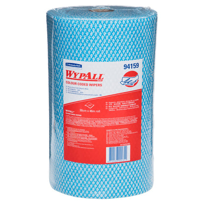 WypAll Blue Color Coded Wipers for General cleaning