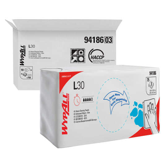 Wypall single-use wipers for grease, oil and food prep