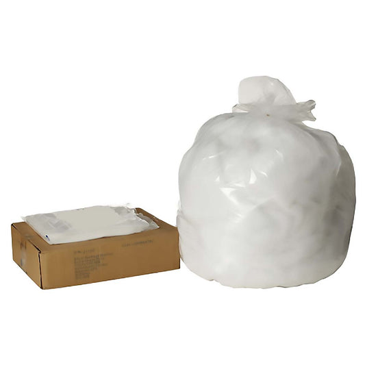 Garbage Bags 140 litre Clear Heavy Duty A140C