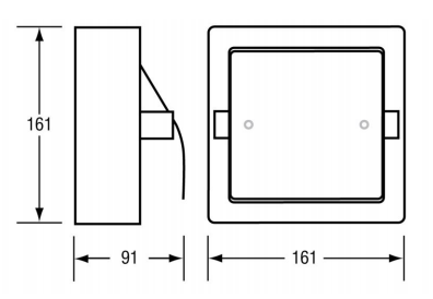 A8866 Surface Mount  Single Toilet Roll Holder,Polished S'Steel