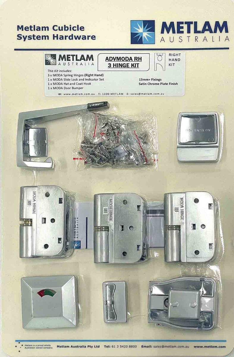 metlam adv toilet partition kit