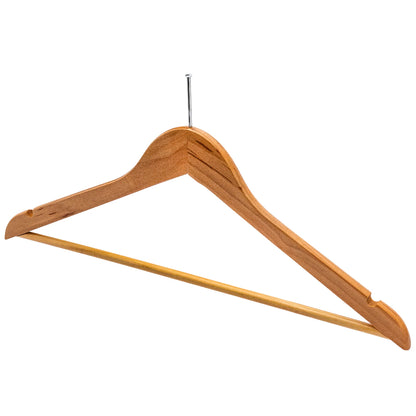 Anti-Theft Hanger & Security Ring 43CM Natural Wooden 12mm Thick