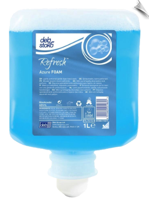 AZU1L DEB Azure Foam 1litre Refresh Cartridge