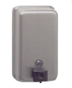 Bobrick Soap Dispenser Stainless Steel Vertical B2111