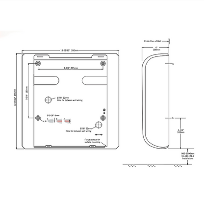 Illustration of the product "Bobrick Hand Dryer Trimline White B7120 by Ozwashroom"