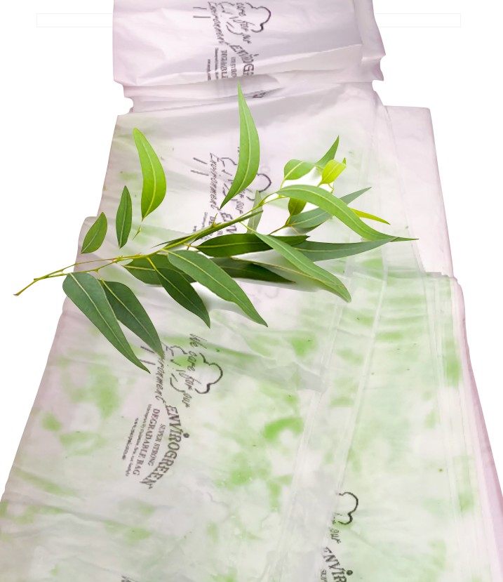 Ozwashroom Australia: Eucalyptus Scented Biodegradable Sanitary Bin Liners (20 Pack)