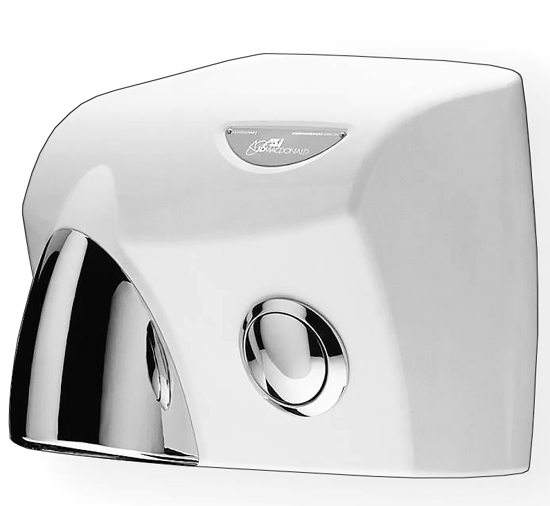 HDTDWHT TouchDry White Hand Dryer