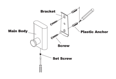 DOUBLE TOWEL BAR