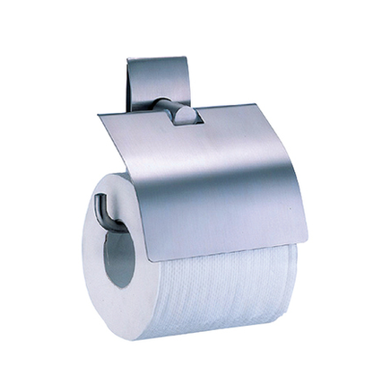 TOILET ROLL HOLDER WITH LID