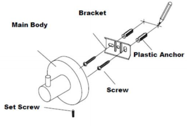 ROBE HOOK - DOUBLE