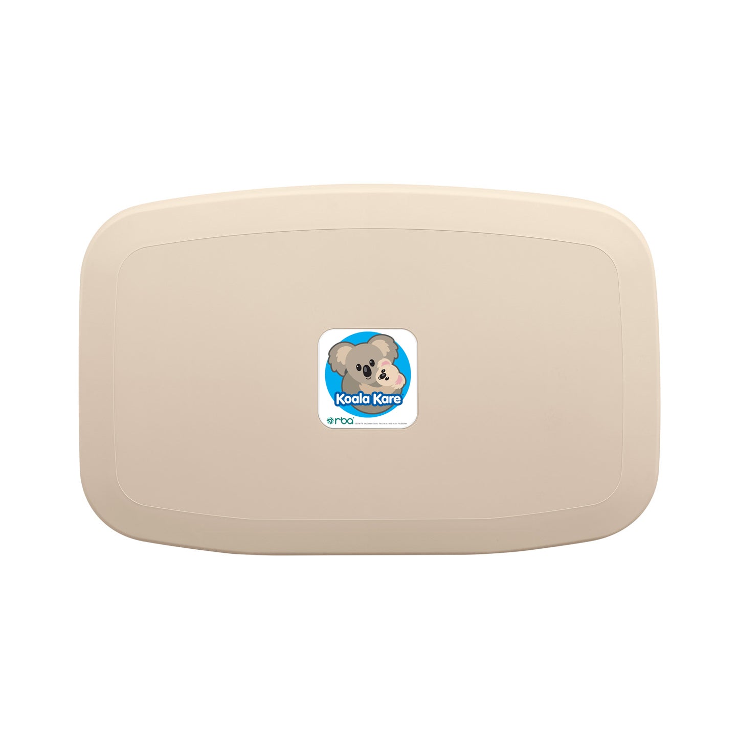 Koala Kare Budget Horizontal Baby Change Table Cream