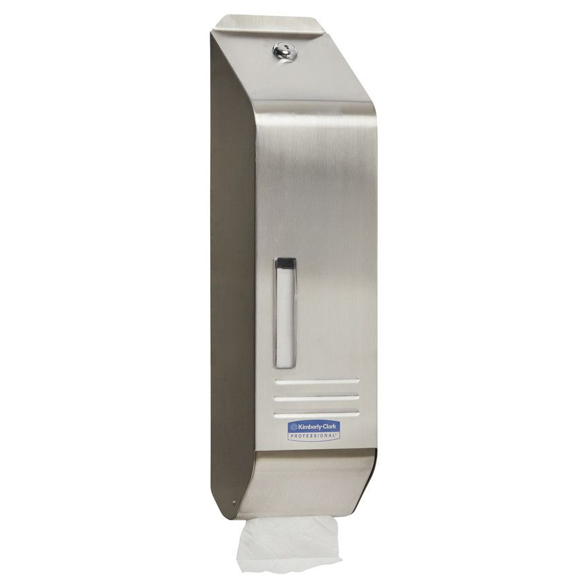 Kimberly Clark Single Toilet Tissue Dispenser Lockable S'Steel