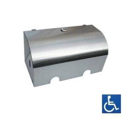 Metlam Dual Lockable Toilet Roll Holder Disable Compliant