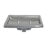 ML231 Metlam Soap Dish with Drain -  Satin Stainless Steal