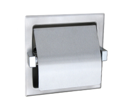 Recessed Single Toilet Roll Holder