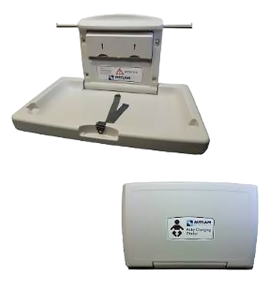 ML8100H Metlam Horizontal Baby Change Station