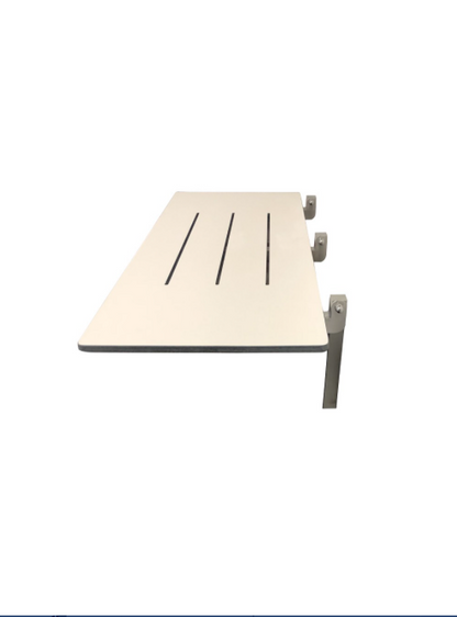 ML991PH Accessible Metlam Long Fold Away Shower Seat - Phenolic