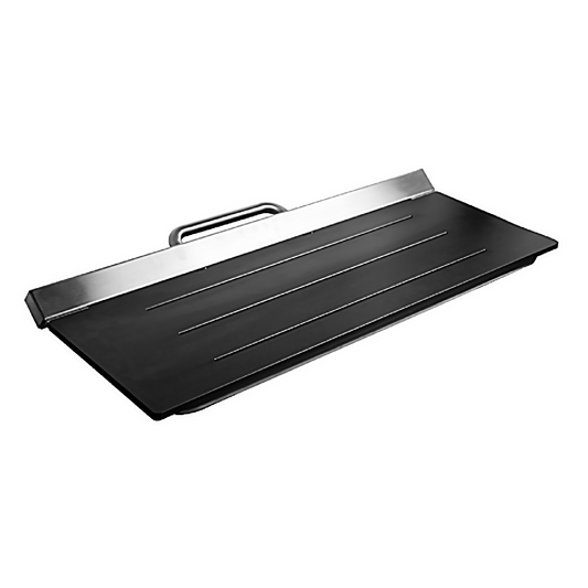 Metlam Black Accessible Folding Shower Seat - Compact Laminate