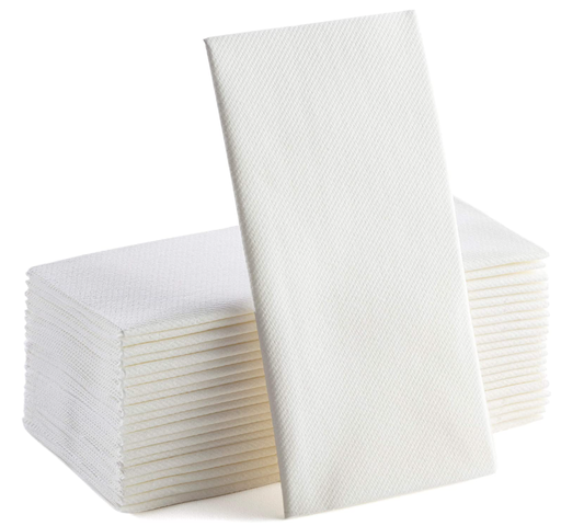 white paper napkin disposable