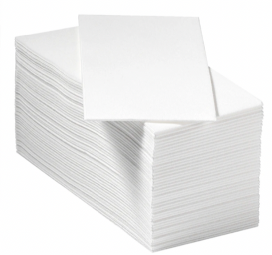 White Paper Napkin 10 Packs, 100 Per Pack High Absorbance - OzWashroom