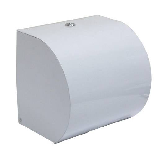 R002W White ABS Plastic Paper Roll Dispenser