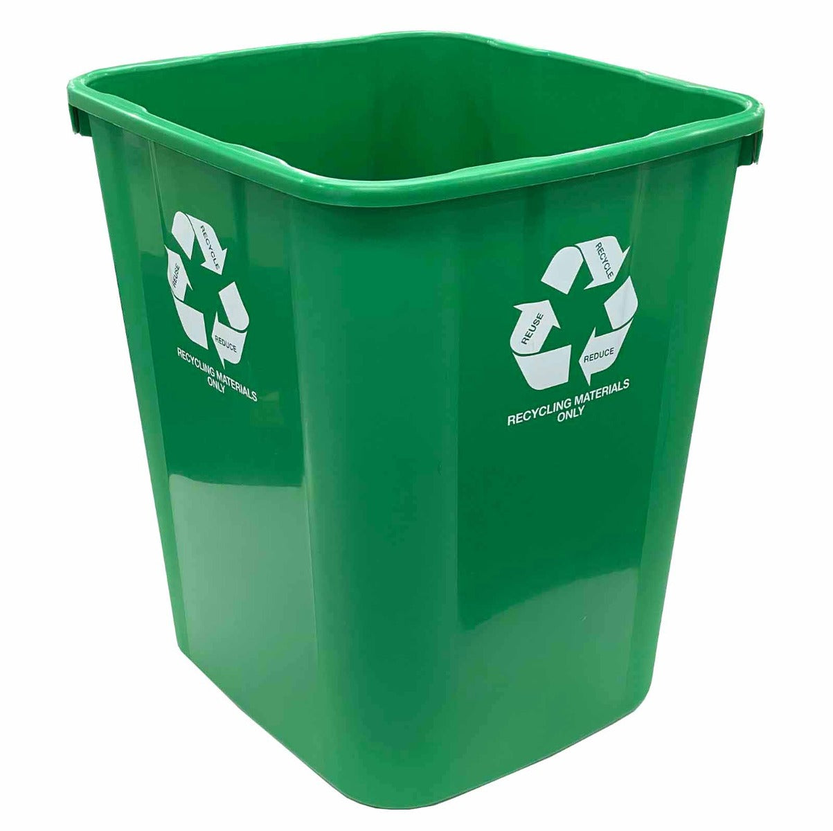 RB32RG Plastic Green Recycling Waste Bin 32L