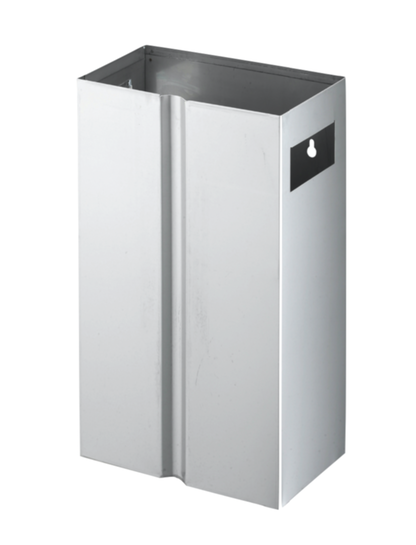 rb724 wall mount bin stainless steel