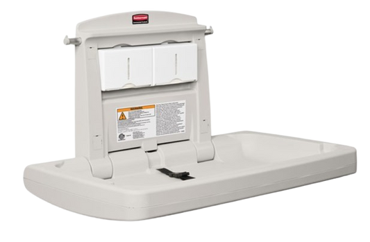 Rubbermaid Baby Changing Station Horizontal Ozwashroom