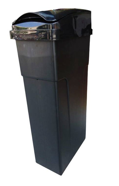 Slim-Line Lady Bin Sanitary Disposal Unit 22L Dark Grey