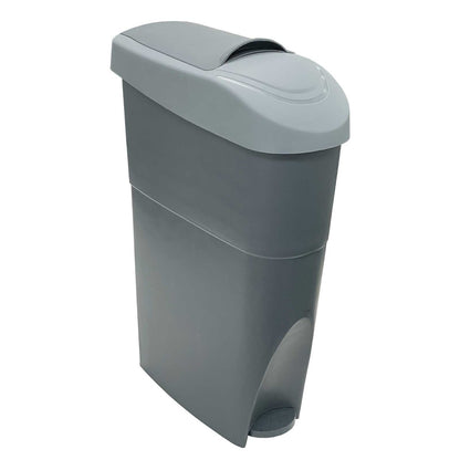 Main view of the product "Grey Sanitary Bin Grey Slim Lady Female Waste Disposal"